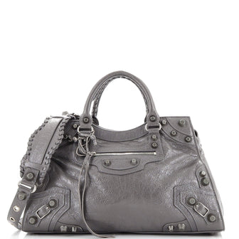 Balenciaga Neo Cagole City Bag Leather Medium