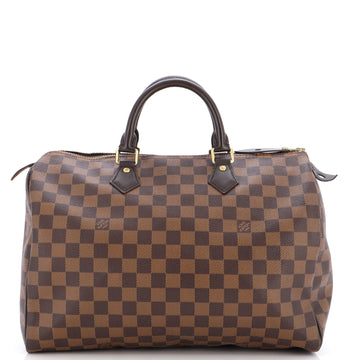 Louis Vuitton Speedy Handbag Damier 35