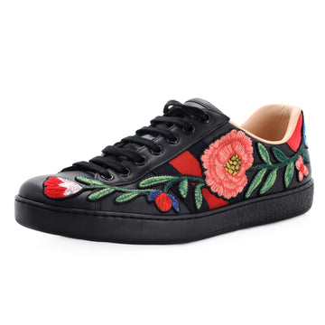 Gucci Ace Sneakers Embellished Leather