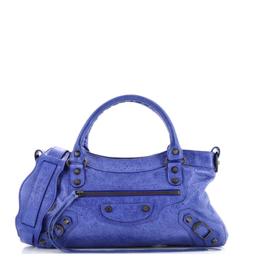 Balenciaga First Classic Studs Bag Leather