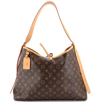 Louis Vuitton CarryAll Hobo Monogram Canvas MM