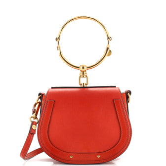 Chloe Nile Crossbody Bag Leather Small