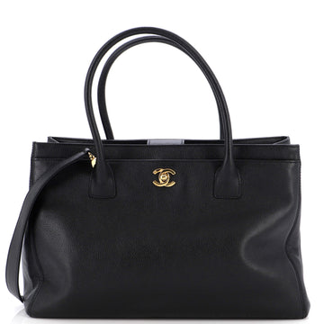 Chanel Cerf Executive Tote Leather Medium