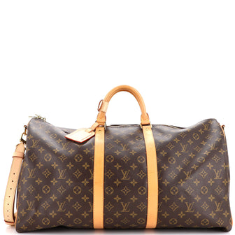 Louis Vuitton Keepall Bandouliere Bag Monogram Canvas 55