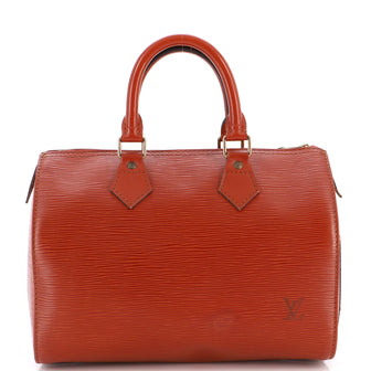 Louis Vuitton Speedy Handbag Epi Leather 25