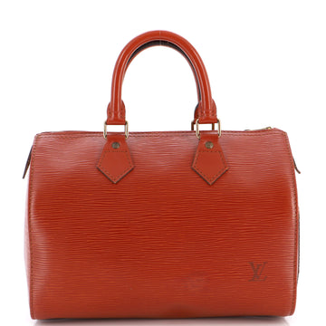 Louis Vuitton Speedy Handbag Epi Leather 25