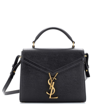 Saint Laurent Cassandra Top Handle Bag Leather Mini