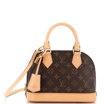 Louis Vuitton Alma Handbag Monogram Canvas BB