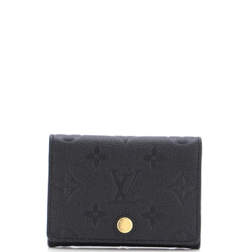 Louis Vuitton Business Card Holder Monogram Empreinte Leather