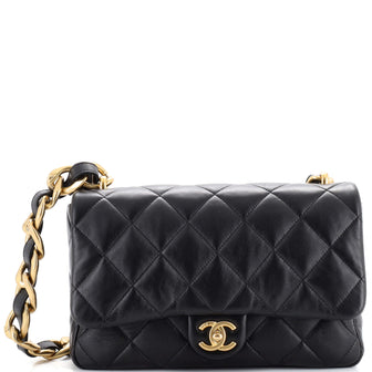 Chanel Funky Town Flap Bag Quilted Lambskin Large