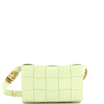 Bottega Veneta Cassette Crossbody Bag Maxi Intrecciato Grained Leather