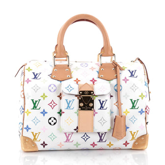 Louis Vuitton Speedy Handbag Monogram Multicolor 30 2148301