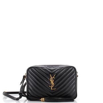 Saint Laurent Lou Camera Bag Matelasse Chevron Leather Small