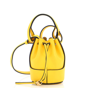 Loewe Balloon Bucket Bag Leather Nano