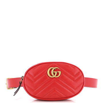 Gucci GG Marmont Belt Bag Matelasse Leather
