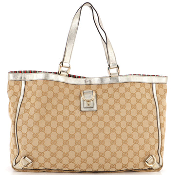 Gucci Abbey D-Ring Tote GG Canvas Large