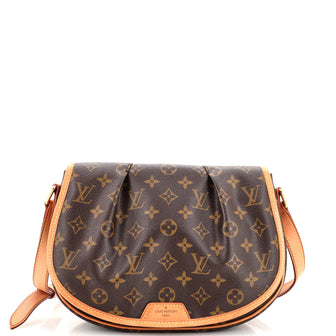 Louis Vuitton Menilmontant Handbag Monogram Canvas PM