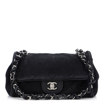 Chanel Ultimate Stitch Accordion Bag Quilted Nubuck Medium