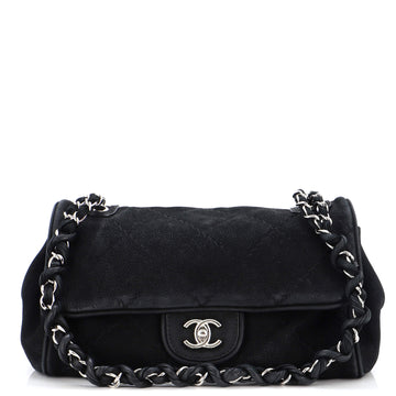 Chanel Ultimate Stitch Accordion Bag Quilted Nubuck Medium