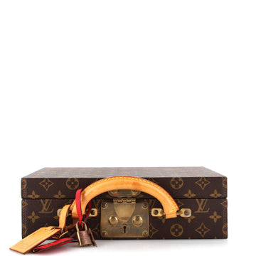 Louis Vuitton Boite Bijoux Jewelry Case Monogram Canvas