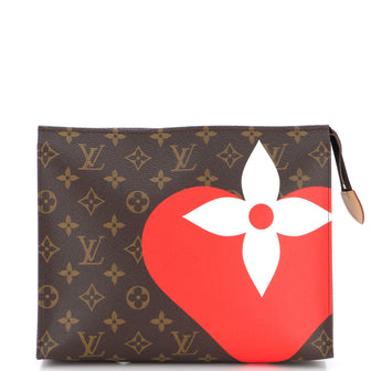 Louis Vuitton Toiletry Pouch Limited Edition Game On Monogram Canvas 26