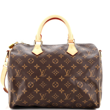 Louis Vuitton Speedy Bandouliere Bag Monogram Canvas 30