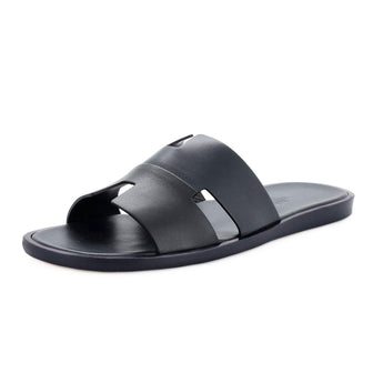Hermes Men's Izmir Slide Sandals Leather