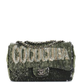 Chanel Coco Cuba Flap Bag Sequins Medium