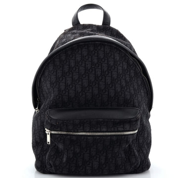 Christian Dior Rider Backpack Oblique Canvas Medium