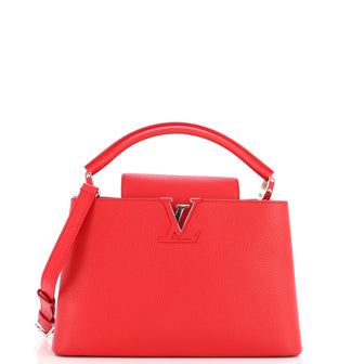 Louis Vuitton Capucines Bag Leather PM