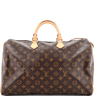 Louis Vuitton Speedy Handbag Monogram Canvas 40