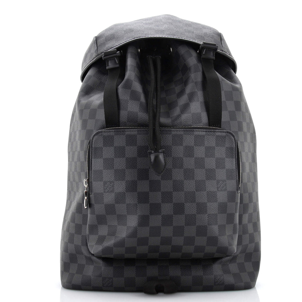 Louis Vuitton Zack Backpack Damier Graphite Black 214930286