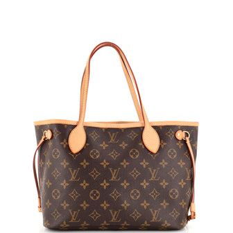 LOUIS VUITTON Monogram Canvas Neverfull PM Tote Shoulder Bag