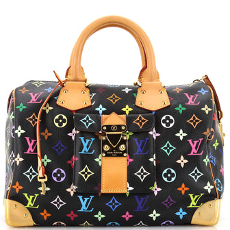 Louis Vuitton Speedy Handbag Monogram Multicolor 30