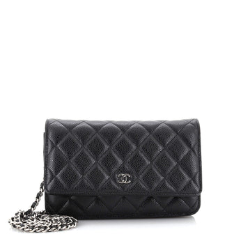 Chanel Wallet on Chain Quilted Caviar