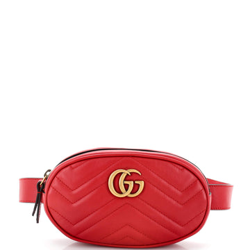 Gucci GG Marmont Belt Bag Matelasse Leather