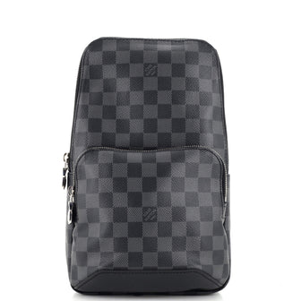 Louis Vuitton Avenue Sling Bag Damier Graphite