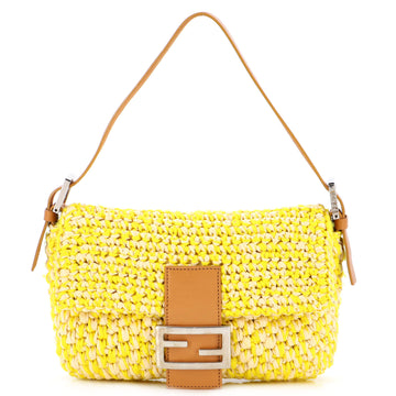 Fendi Baguette Bag Woven Crochet