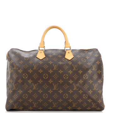Louis Vuitton Speedy Handbag Monogram Canvas 40