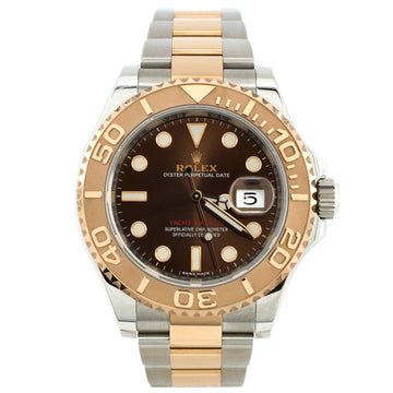Rolex Oyster Perpetual Yacht-Master Automatic Watch Stainless Steel and Rose Gold 40