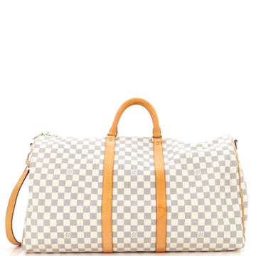 Louis Vuitton Keepall Bandouliere Bag Damier 55