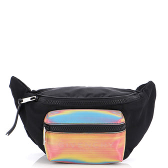 Givenchy Light 3 Waist Bag Holographic Nylon