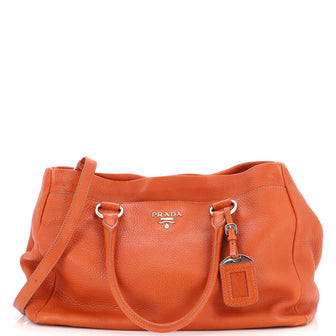 Prada Convertible Shopping Tote Vitello Daino Large