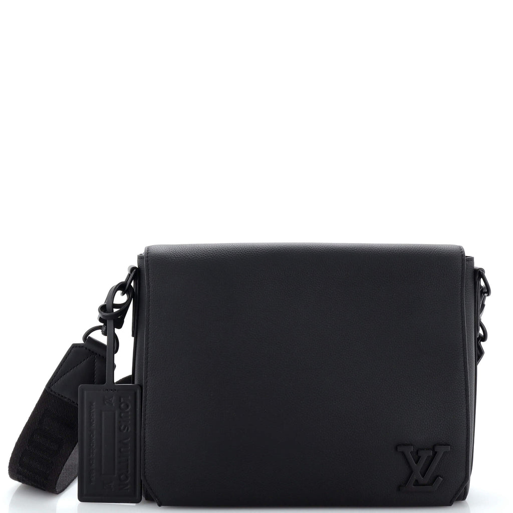 Louis Vuitton Takeoff Messenger From PKZ and a Hermes rug for a
