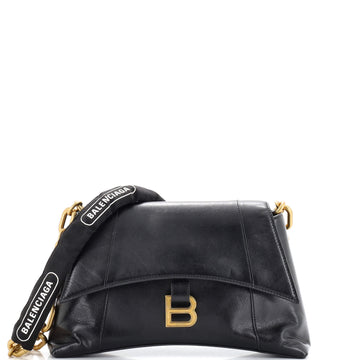 Balenciaga Downtown S Chain-Handle Shoulder Bag Leather Small
