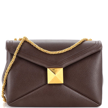 Valentino Garavani One Stud Chain Flap Bag Leather Medium