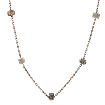 Louis Vuitton Gamble Long Necklace Metal and Crystals
