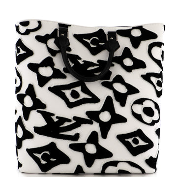 Louis Vuitton Cabas Limited Edition Urs Fischer Tufted Monogram Canvas
