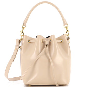 Saint Laurent Emmanuelle Bucket Bag Leather Medium