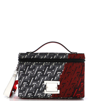 Christian Louboutin Kypipouch Crossbody Bag Printed Nylon Small